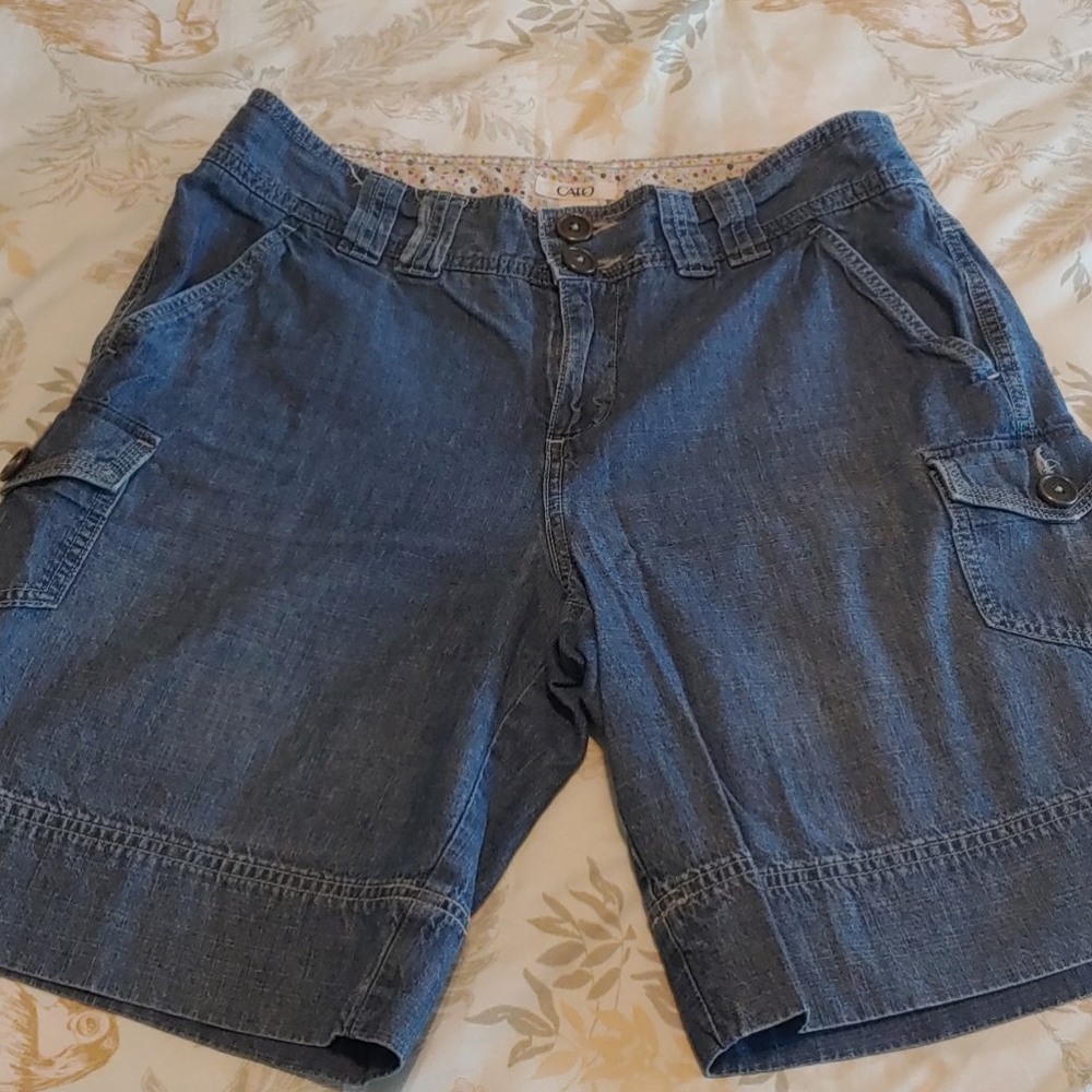 Cato jean shorts